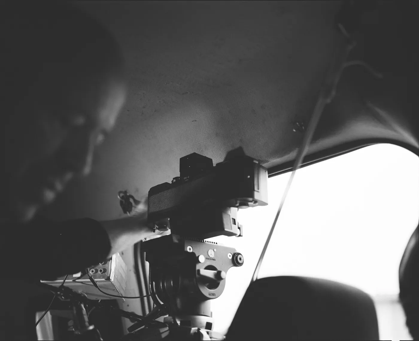 Gary Regester Los Feliz camera bw