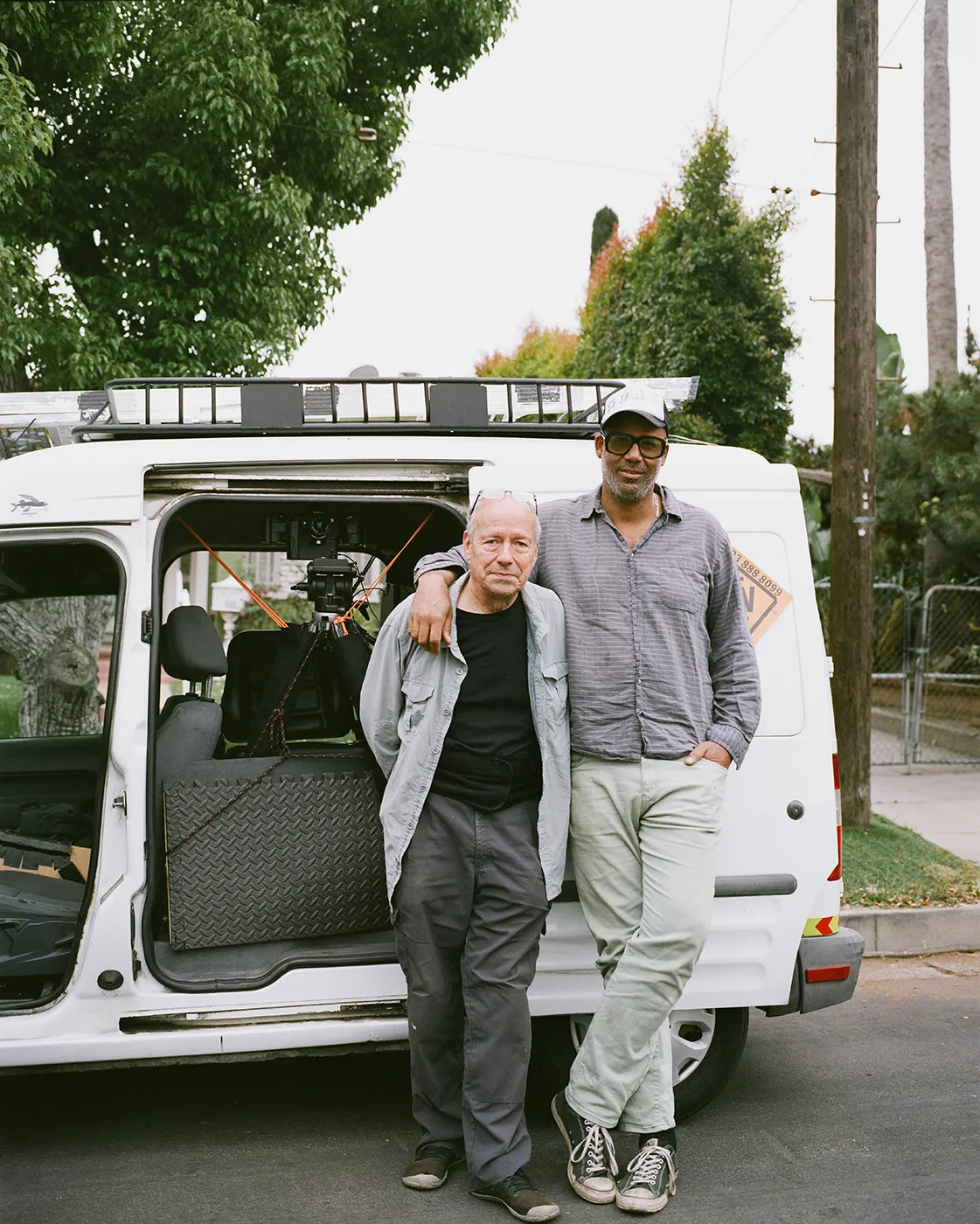 Gary Regester and Senon Williams portrait